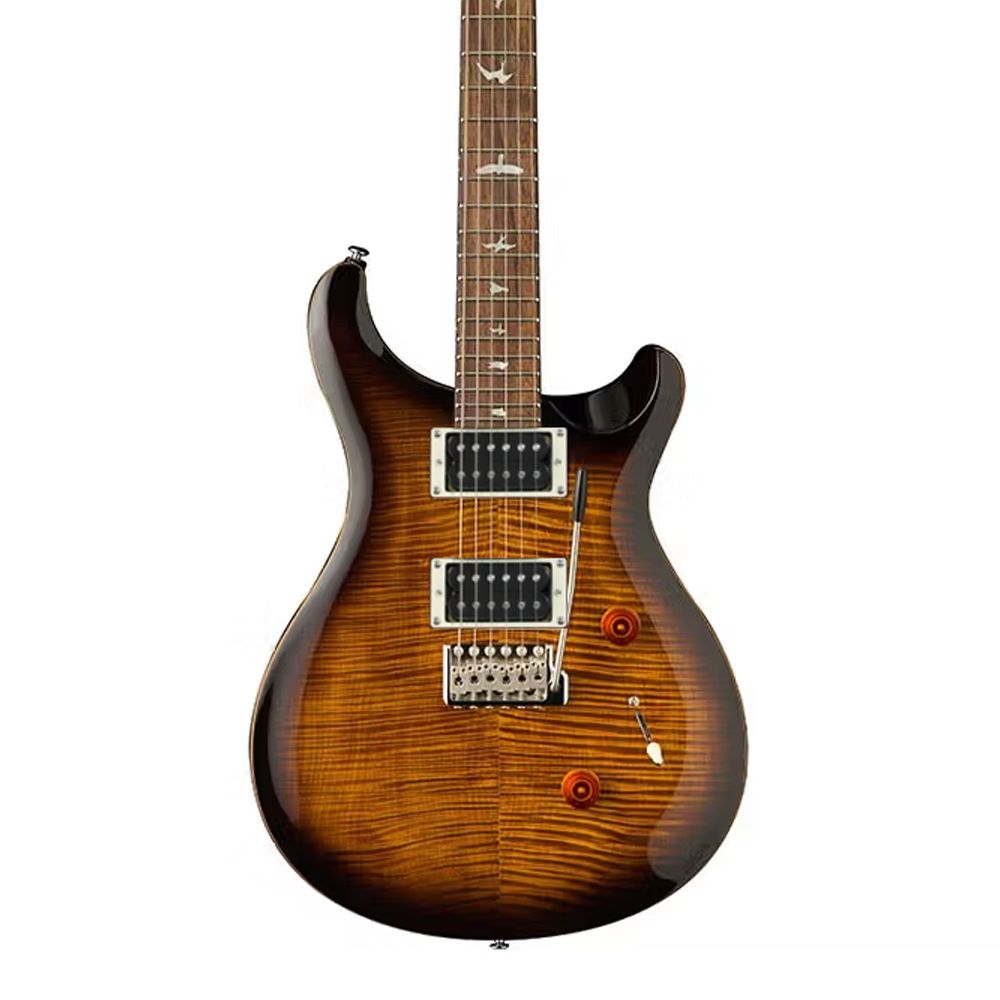 Paul Reed Smith PRS SE Custom 24 Electric Guitar, Black Gold Burst