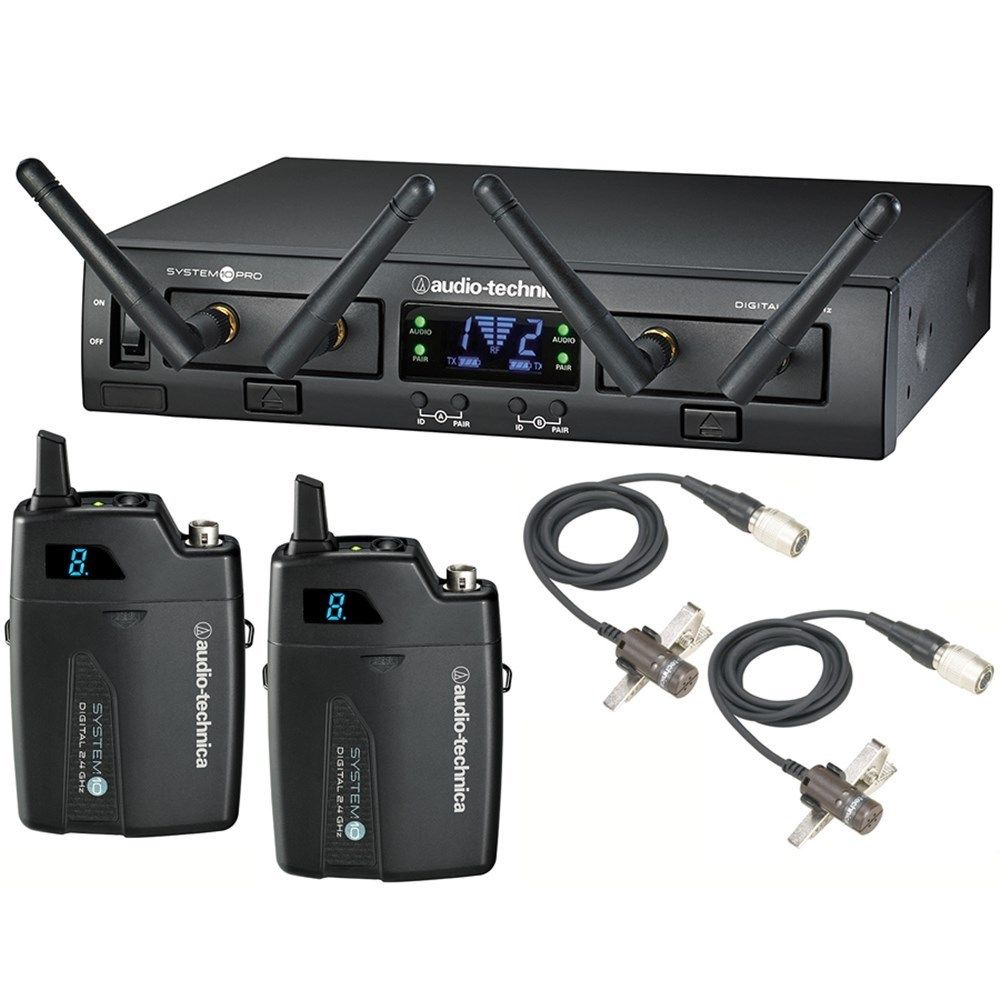 Audio Technica System 10 Pro Dual Wireless Mic System w/ 2 x