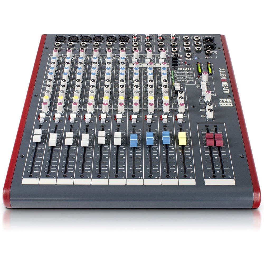 Allen & Heath ZED-12FX Multipurpose USB Mixer w/ FX