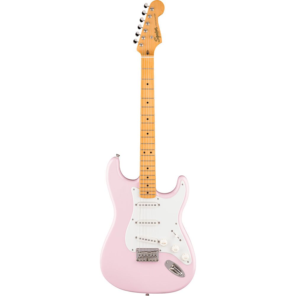 Squier Vibe 50s Tele Shell Pink 美品 Squier Classic Vibe '50s Stratocaster HT (Shell Pink) // Mannys Music