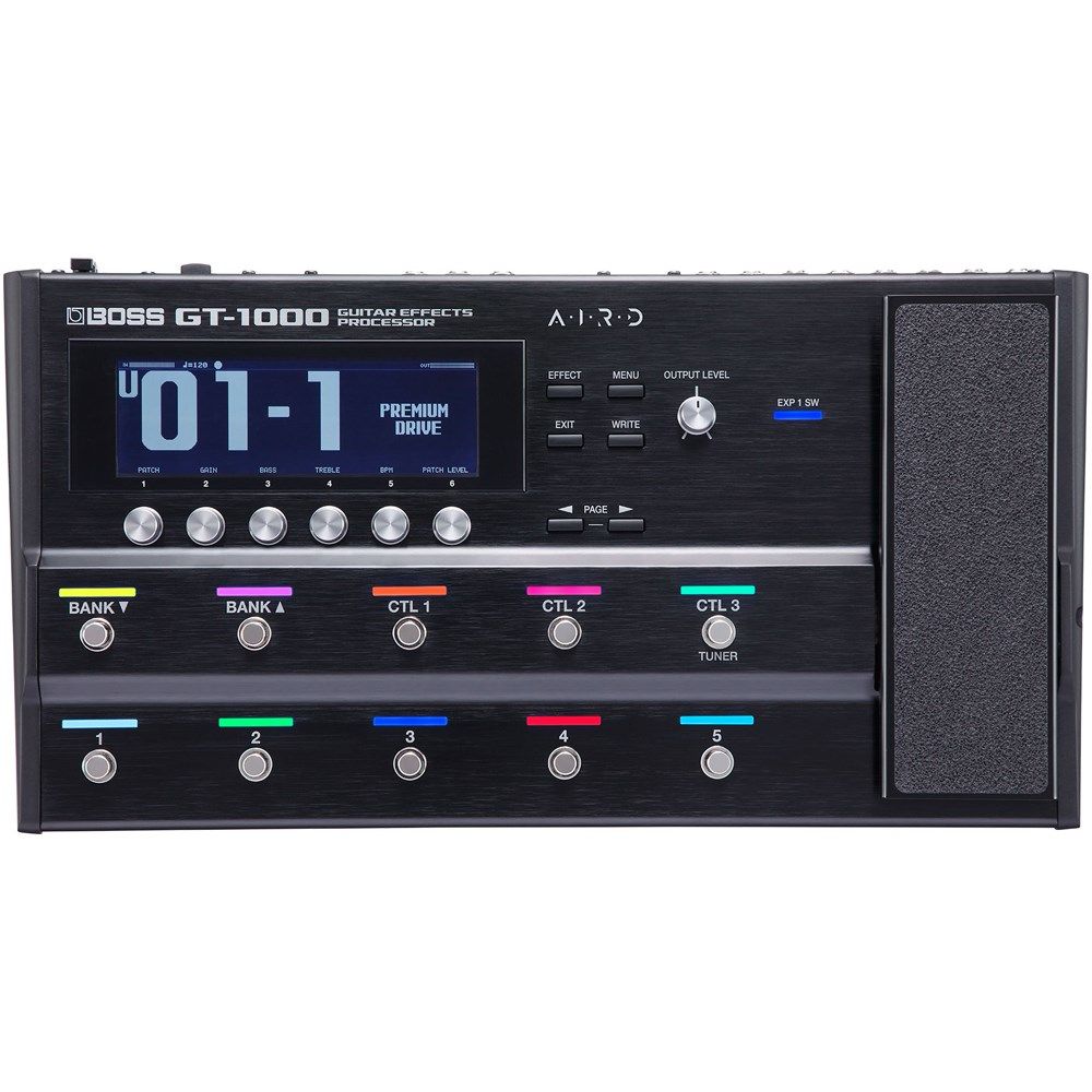 Boss GT-1000 Guitar Effects Processor Pedal w/ AIRD Technology