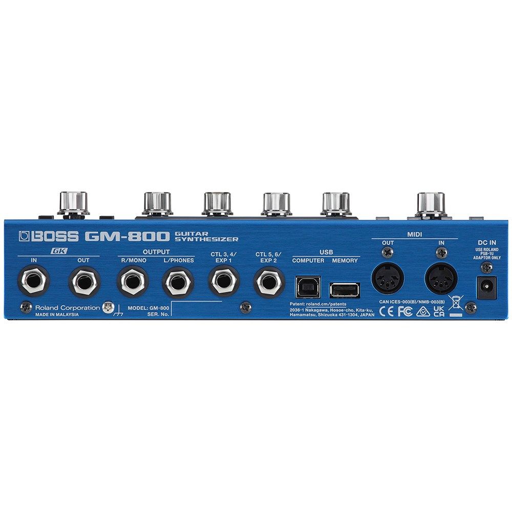 BOSS GM-800 Guitar Synthesizer 本体 Boss GM-800 Guitar Synthesizer | Store DJ