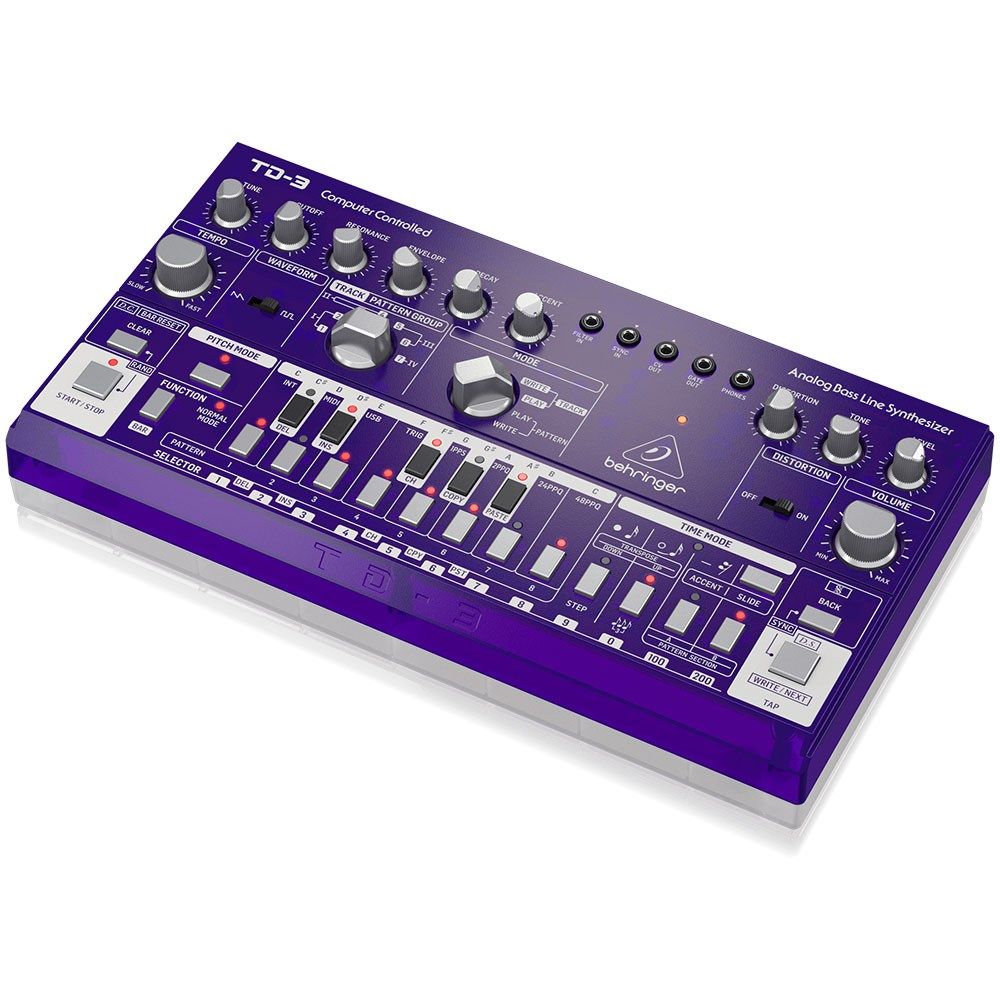 Behringer TD3 Analog Bass Line Synth w/ VCO, VCF & 16-Step