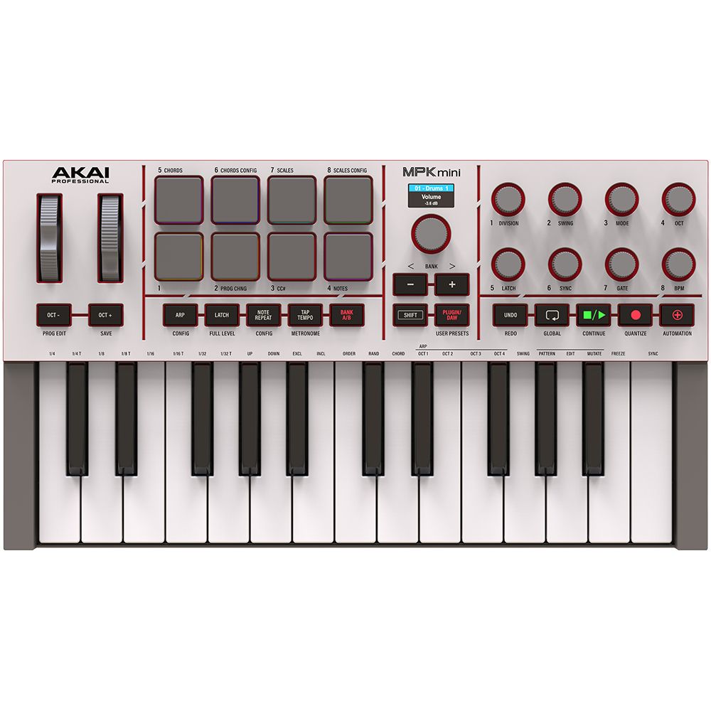 Akai MPK Mini mk4 Compact Keyboard & Pad Controller w/ Encoders