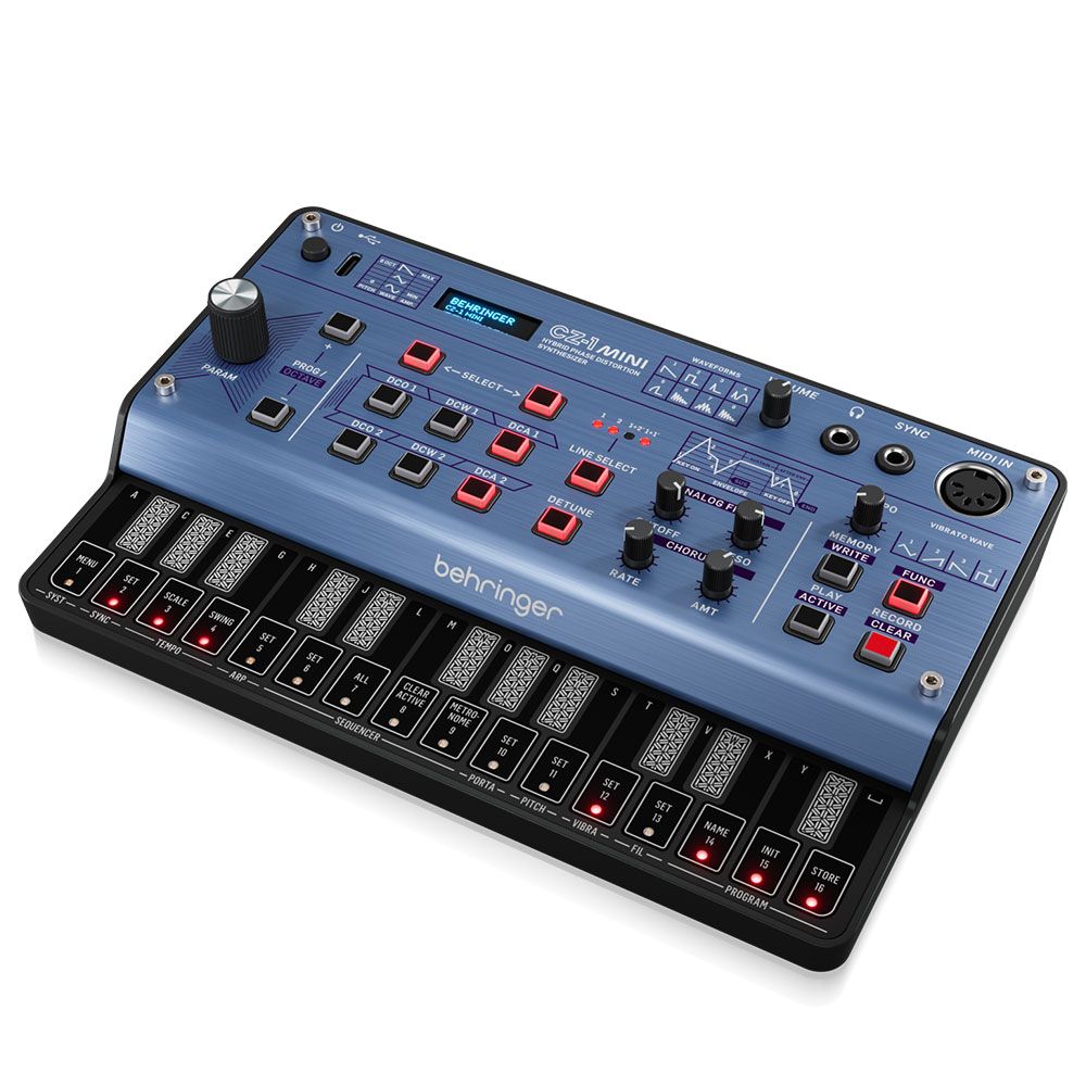Behringer CZ-1 Mini 3-Voice Hybrid Phase Distortion Synthesizer