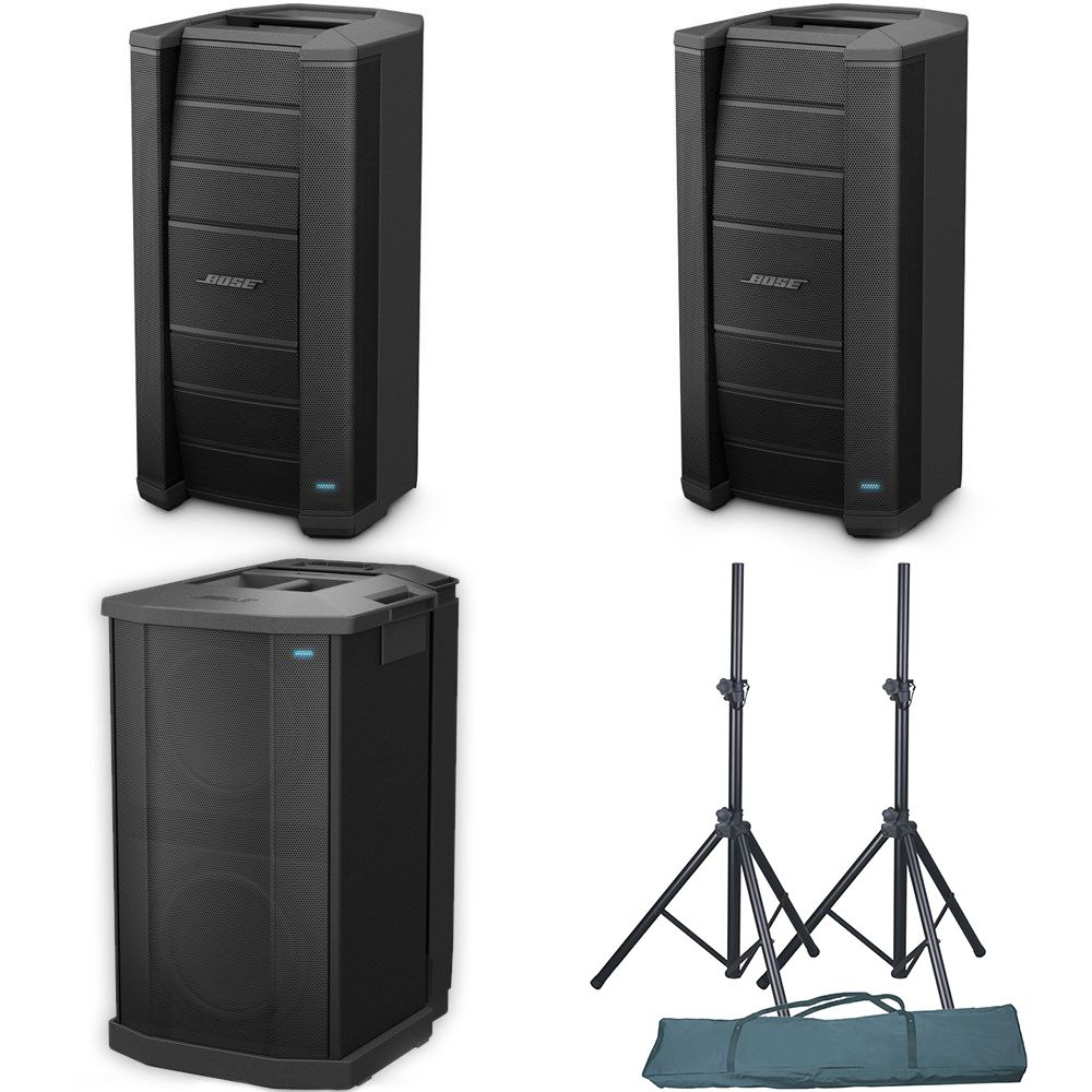 Bose F1 Speaker Pack w/ 2x 812 Speakers, 1x Sub, Plus PA