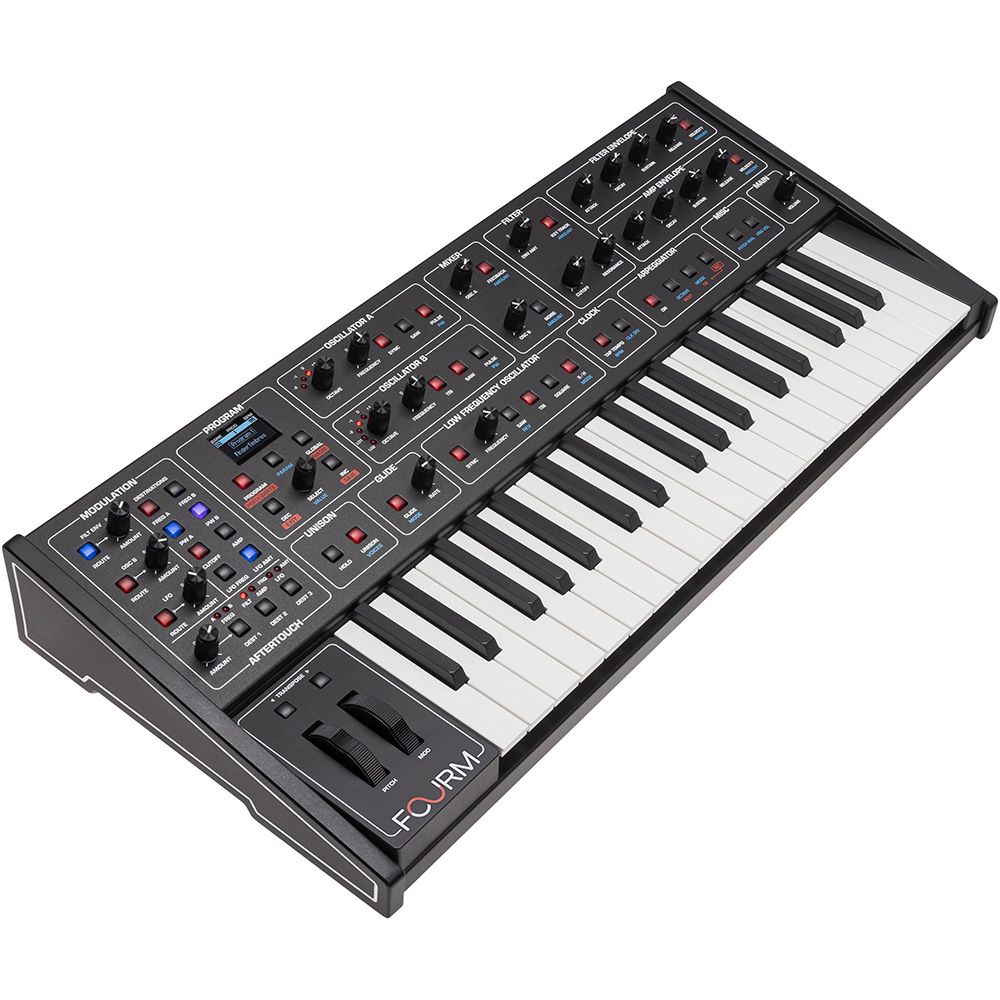 鍵盤楽器 sequential fourm Sequential Fourm 4-Voice Analog Synthesizer w/ Polyphonic