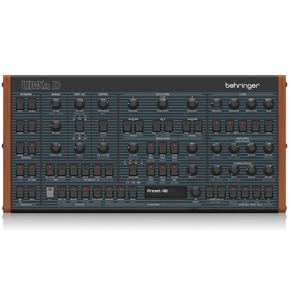 Behringer UB-Xa D Analog 16-Voice Polyphonic Desktop Synthesizer