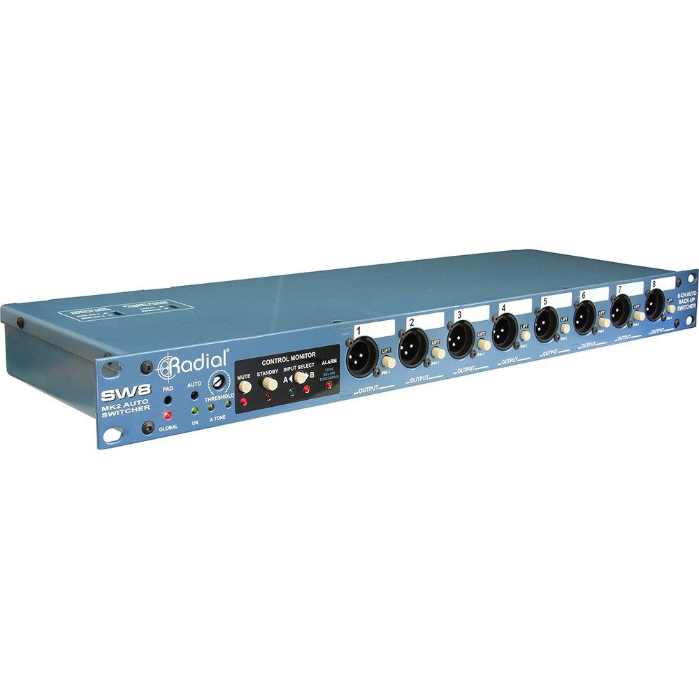 Radial Engineering SW8 Mk2 8-Channel Auto Switcher | Store DJ