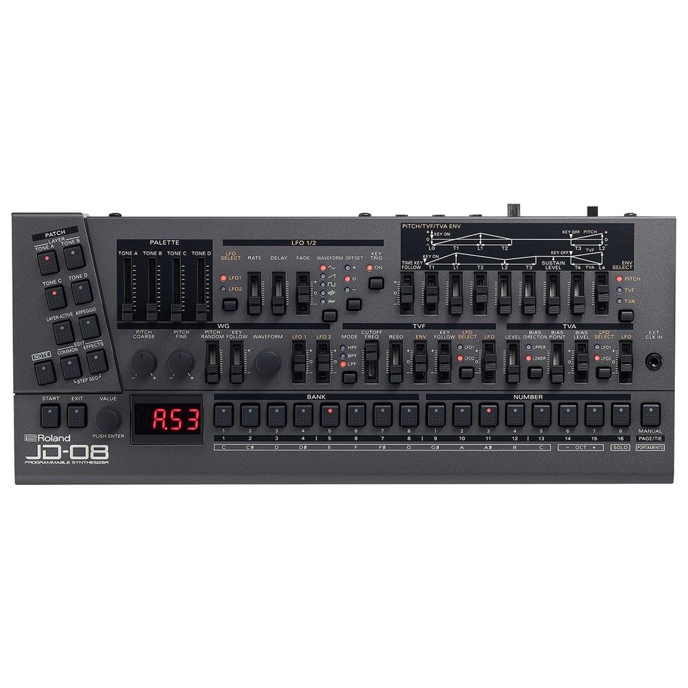 Roland Boutique JD08 Synthesiser (JD800 Recreation) | Store DJ