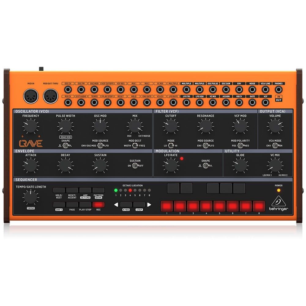Behringer Crave Analog Semi-Modular Desktop Synthesizer