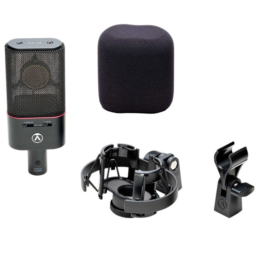 Austrian Audio OC18 Cardioid Pattern Condenser Microphone (Single