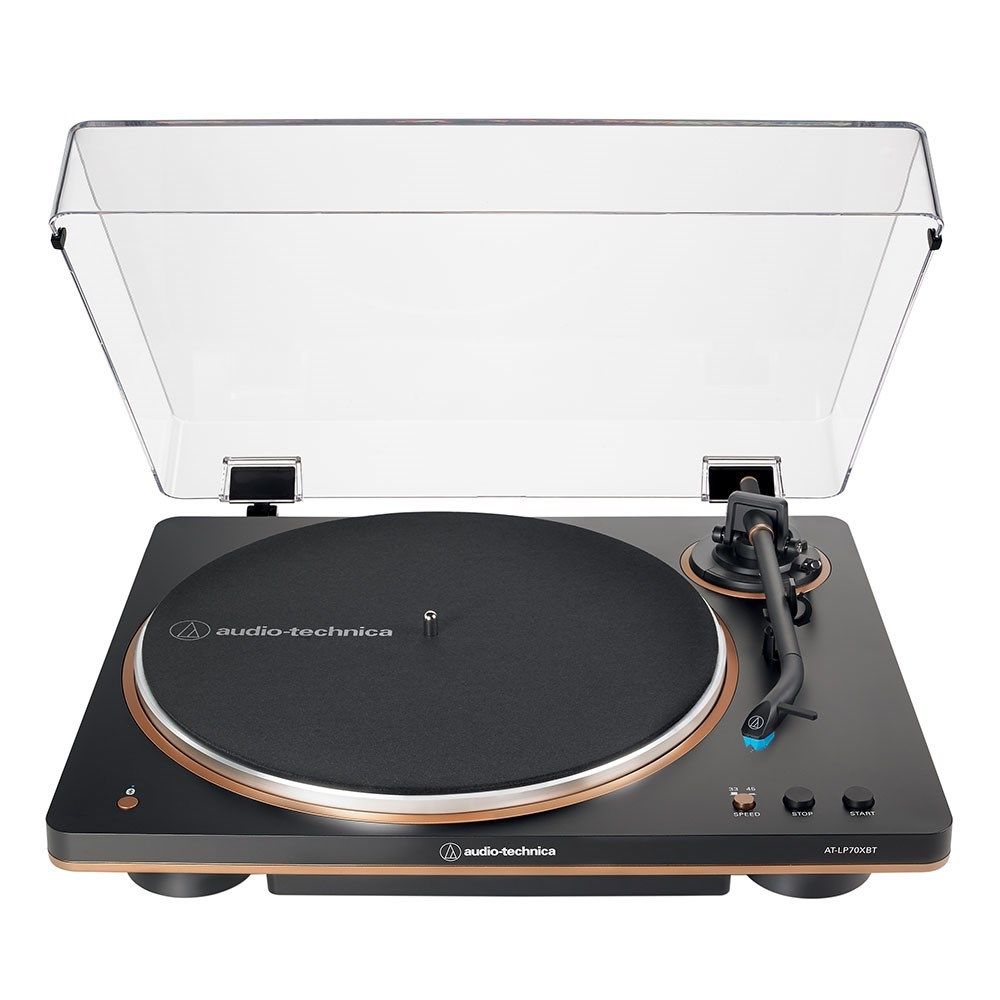 Audio Technica LP70X BT Turntable Bundle w/ SP3X Speakers (Black