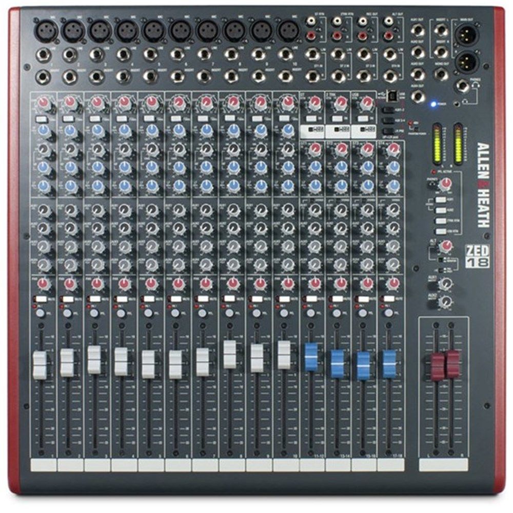 Allen & Heath ZED-18 Multipurpose USB Mixer
