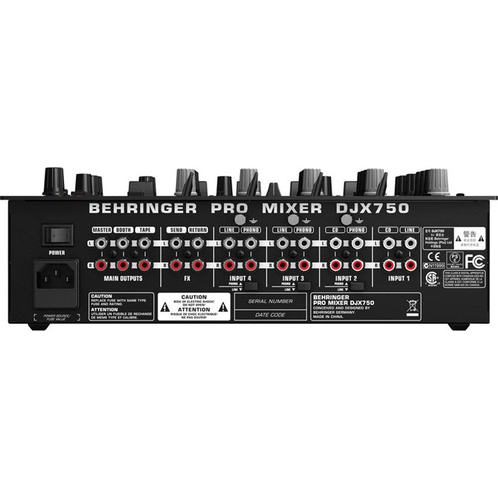 Behringer DJX750 DJ Mixer w/ FX