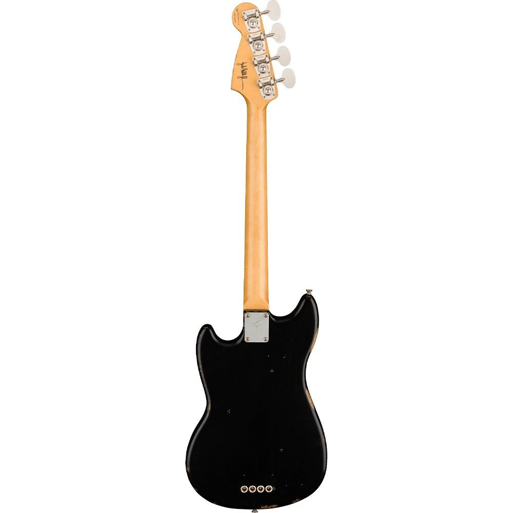 Fender JMJ Road Worn Mustang Bass (Black) inc Deluxe Gig Bag