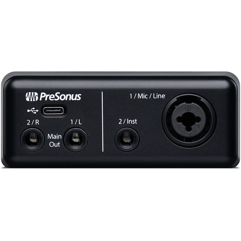 Retailer presonus audio box usb with 2 shure mics