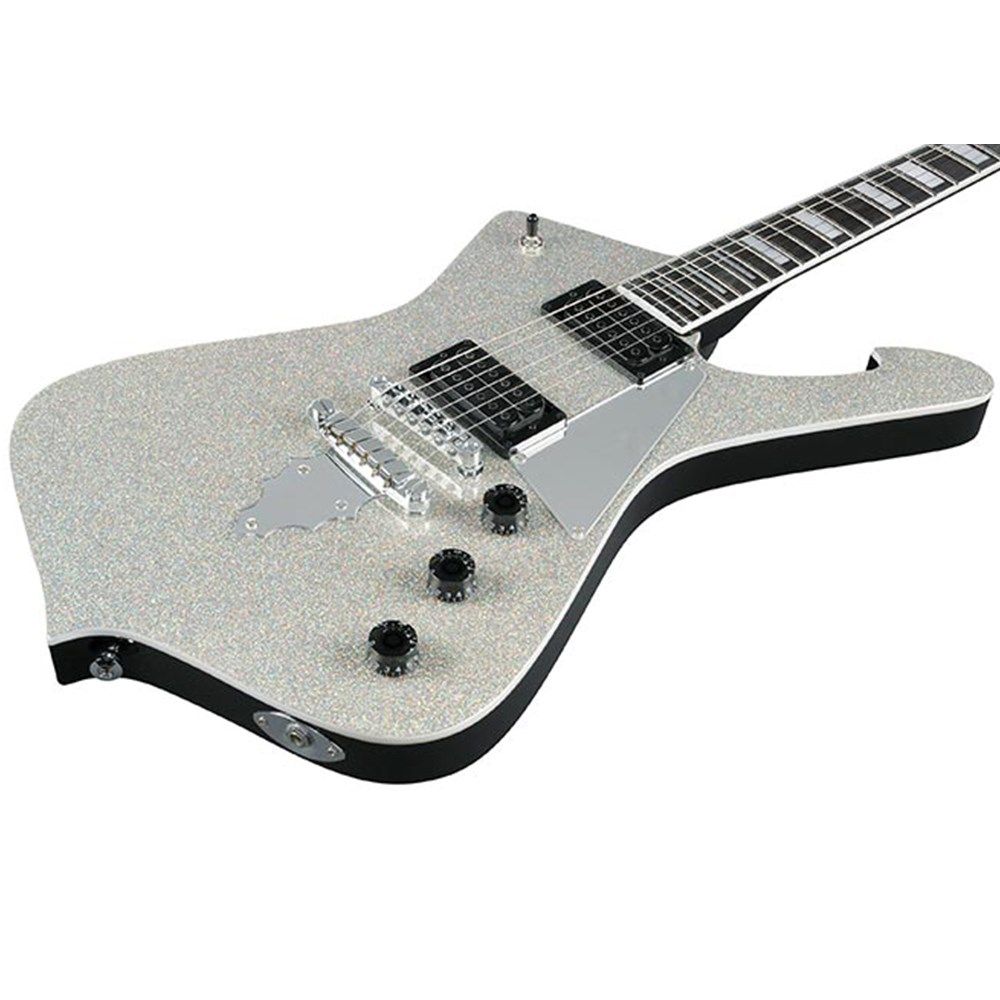 Ibanez PS60 SSL Paul Stanley Electric Guitar Silver Sparkle