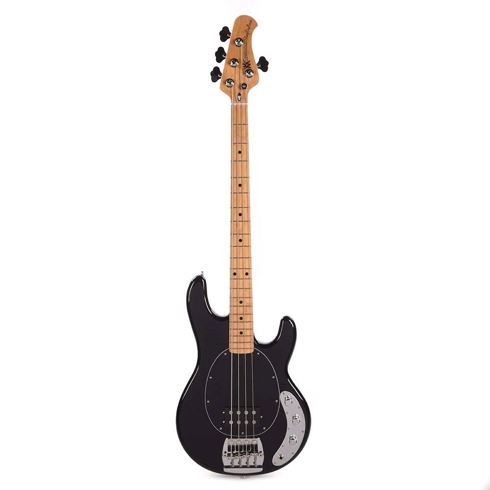 Musicman Retro 70s Stingray Bass 4 String Maple Fretboard (Black)