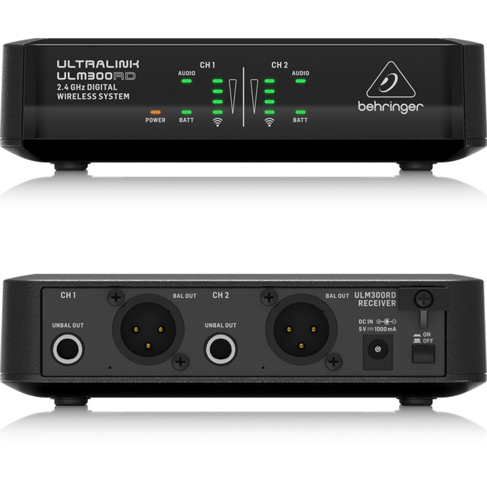 Behringer Ultralink ULM302MIC Dual Digital Wireless System w/ 2x