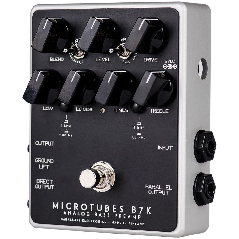 ベース MICROTUBES B7K ANALOG BASS PREAMP Darkglass Microtubes B7K v2 Analog Bass Preamp w/ Drive & 4 Band EQ
