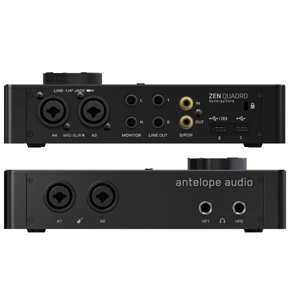 Antelope Audio Zen Quadro Synergy Core 14x10 Dual-USB Bus-Powered