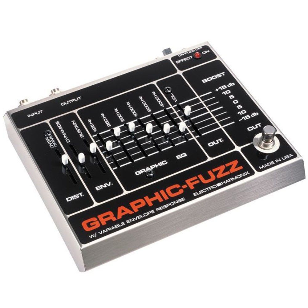 Electro Harmonix Graphic Fuzz EQ / Distortion / Sustainer Pedal