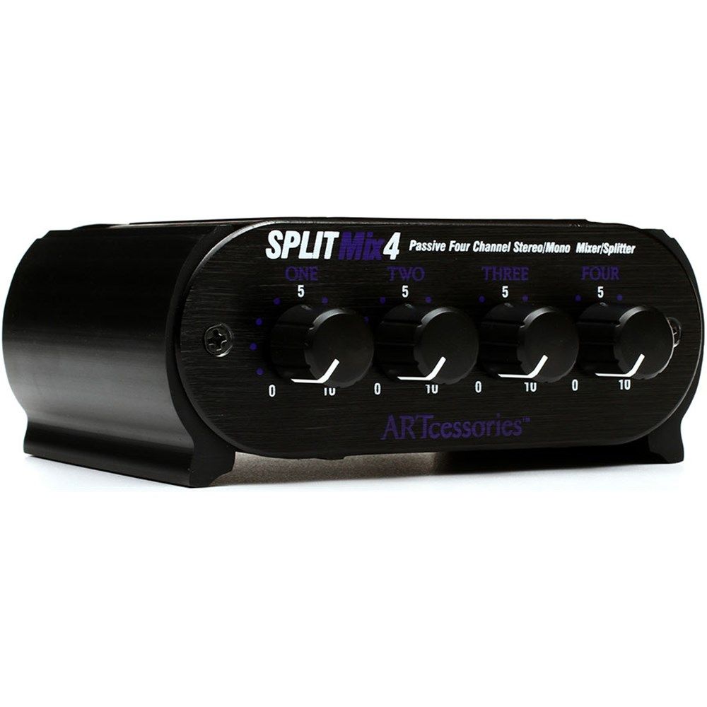 ART Pro Audio SPLITMix4 Four Channel Passive Mixer / Splitter