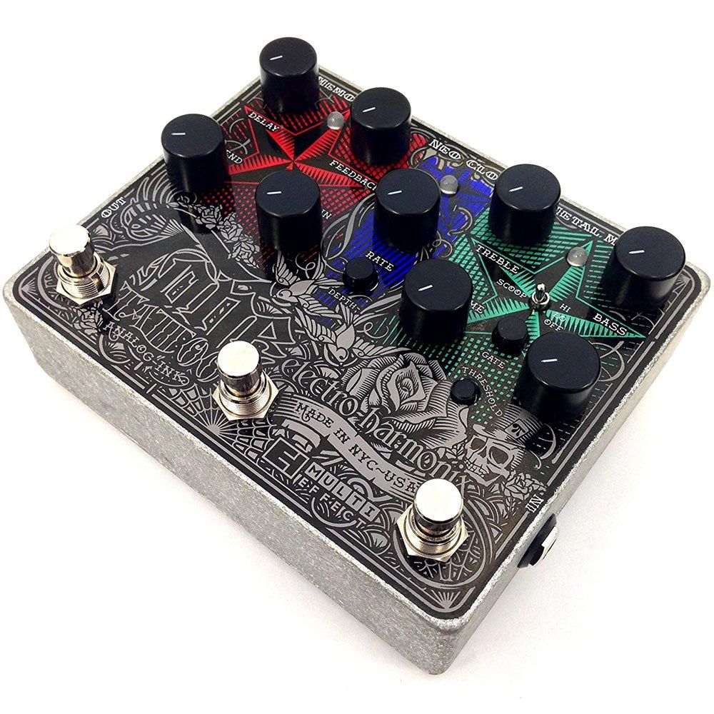 Electro Harmonix Tone Tattoo Analog Multi-Effects Pedal // Mannys