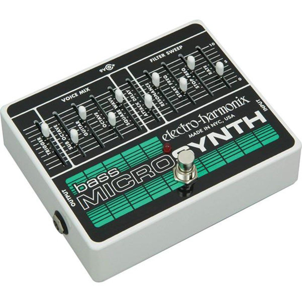 Electro Harmonix Bass Micro Synthesizer Analog Microsynth Pedal