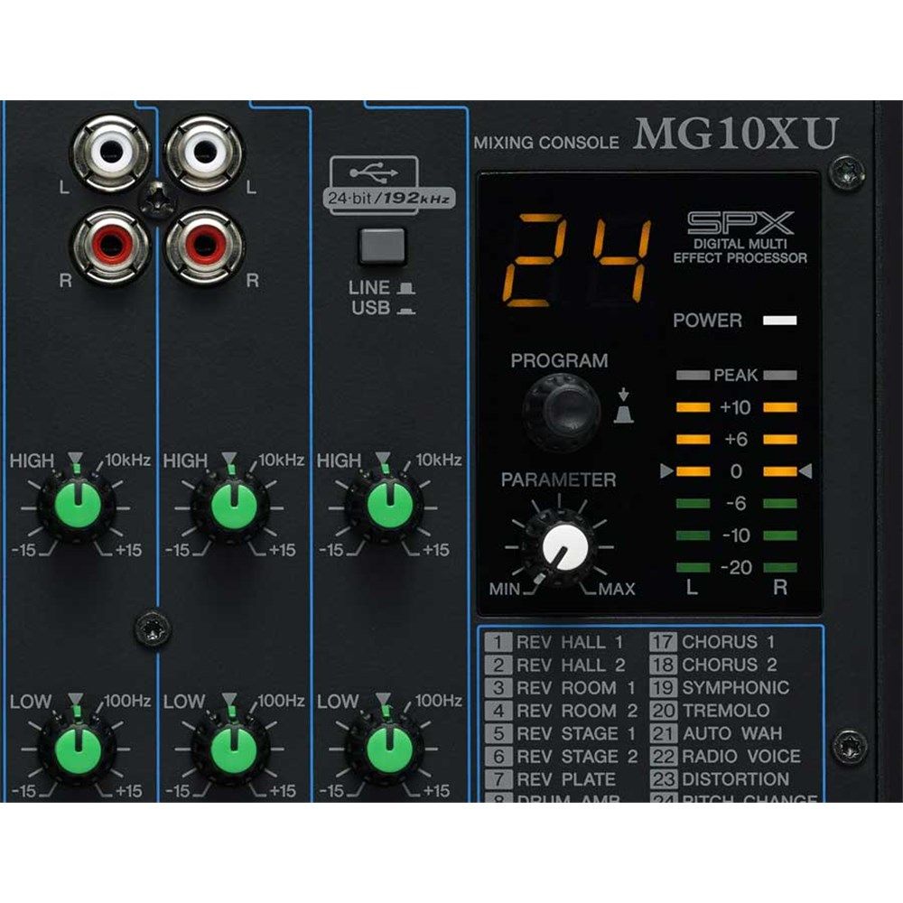 DJ機材 Yamaha MG10XU MG Analog Mixing Consoles - Yamaha USA
