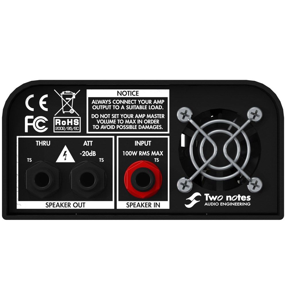Two Notes Torpedo Captor 8 Compact Loadbox, Attenuator & Amp DI (8