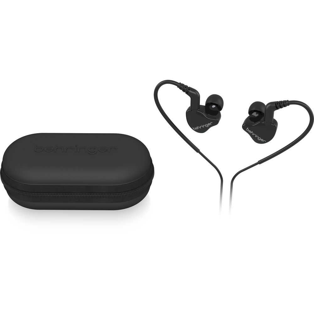 Behringer MO240-CK Pro In-Ear Studio Earphones (Black)