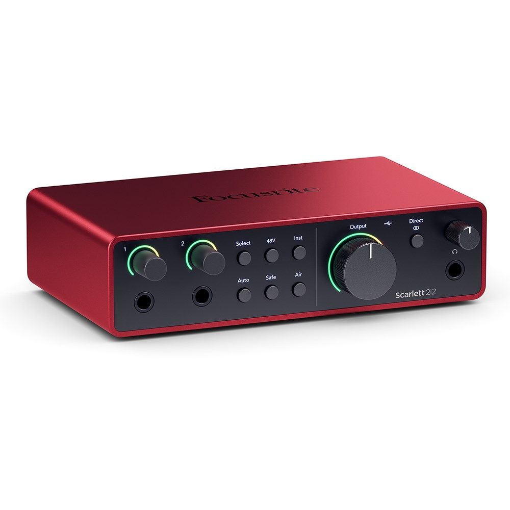 Focusrite Scarlett 2i2 4th Generation Audio Interface