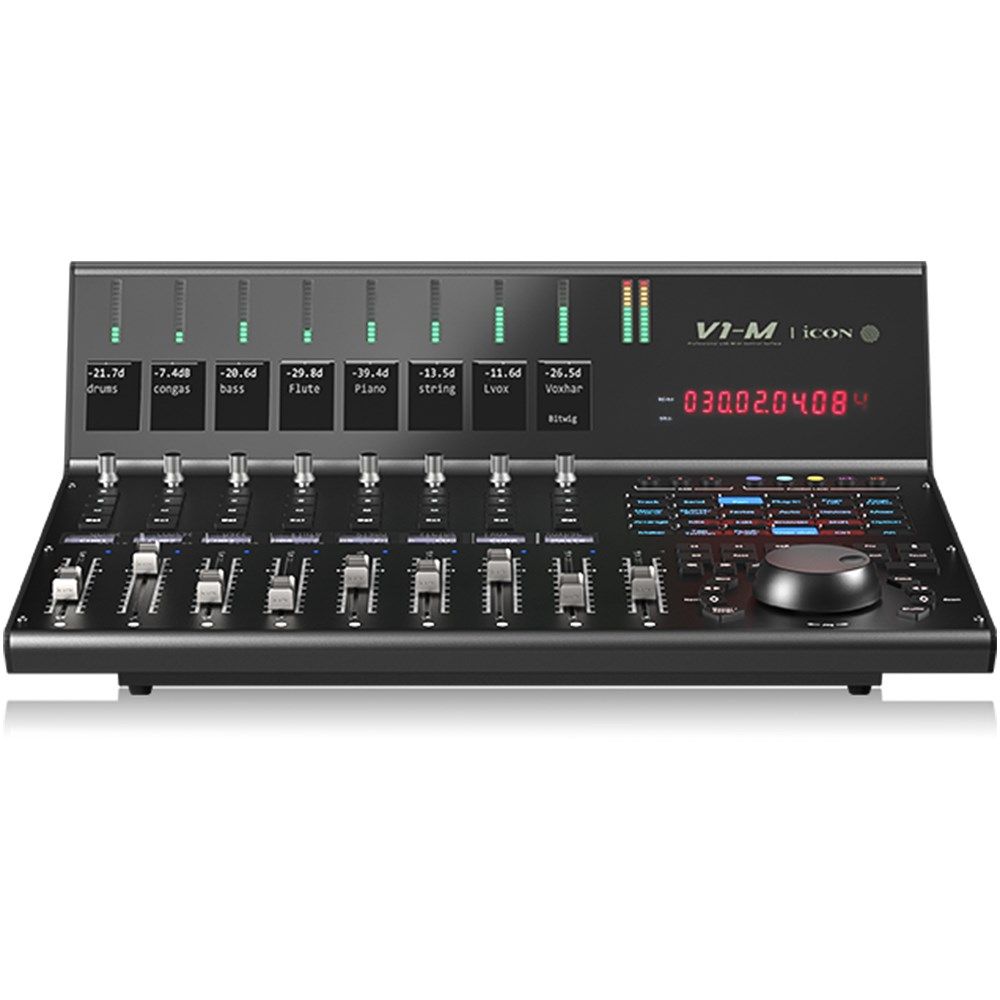 ICON V1-M DAW USB MIDI Control Surface w/ Motorised Faders
