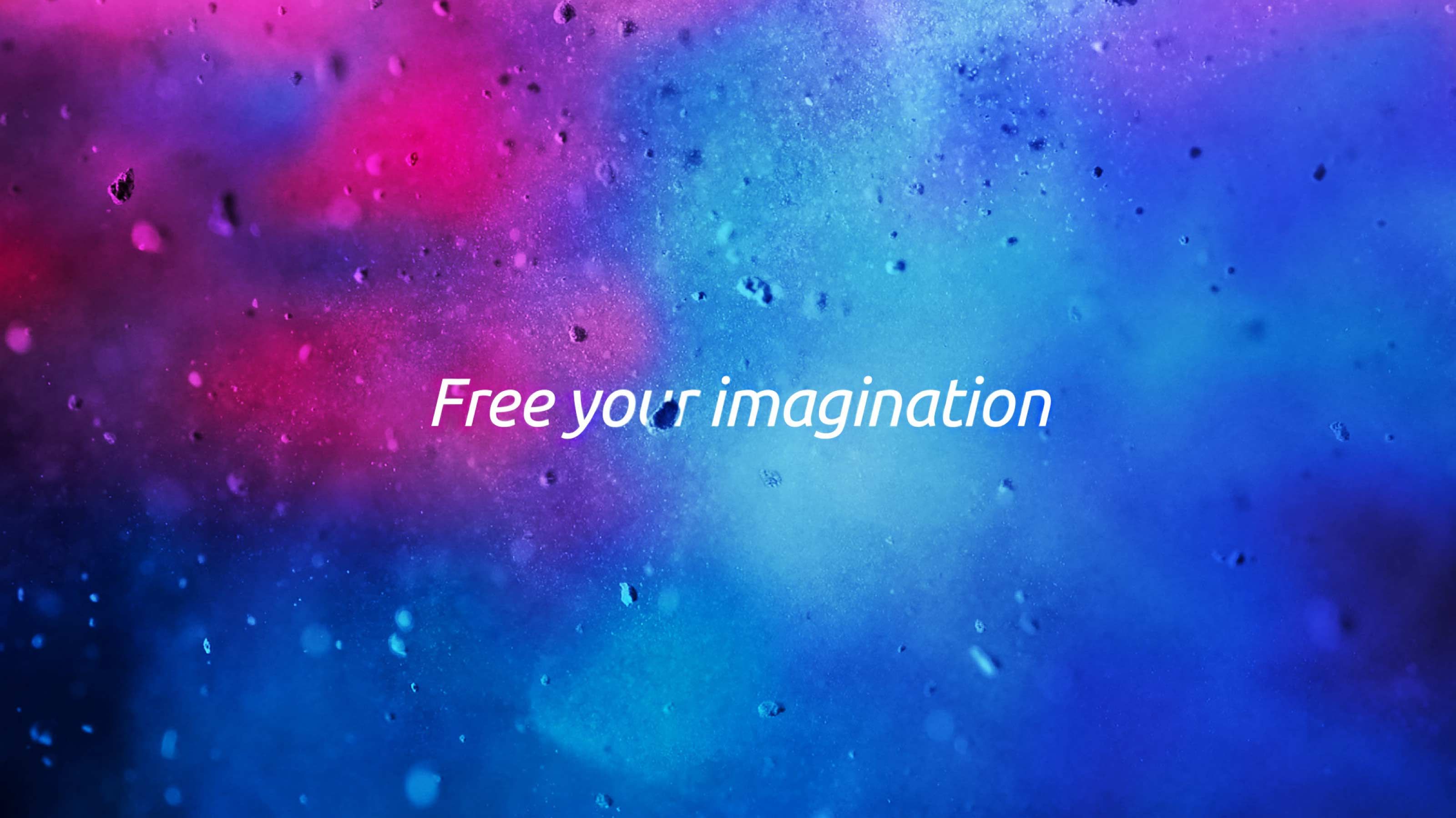 Free your imagination