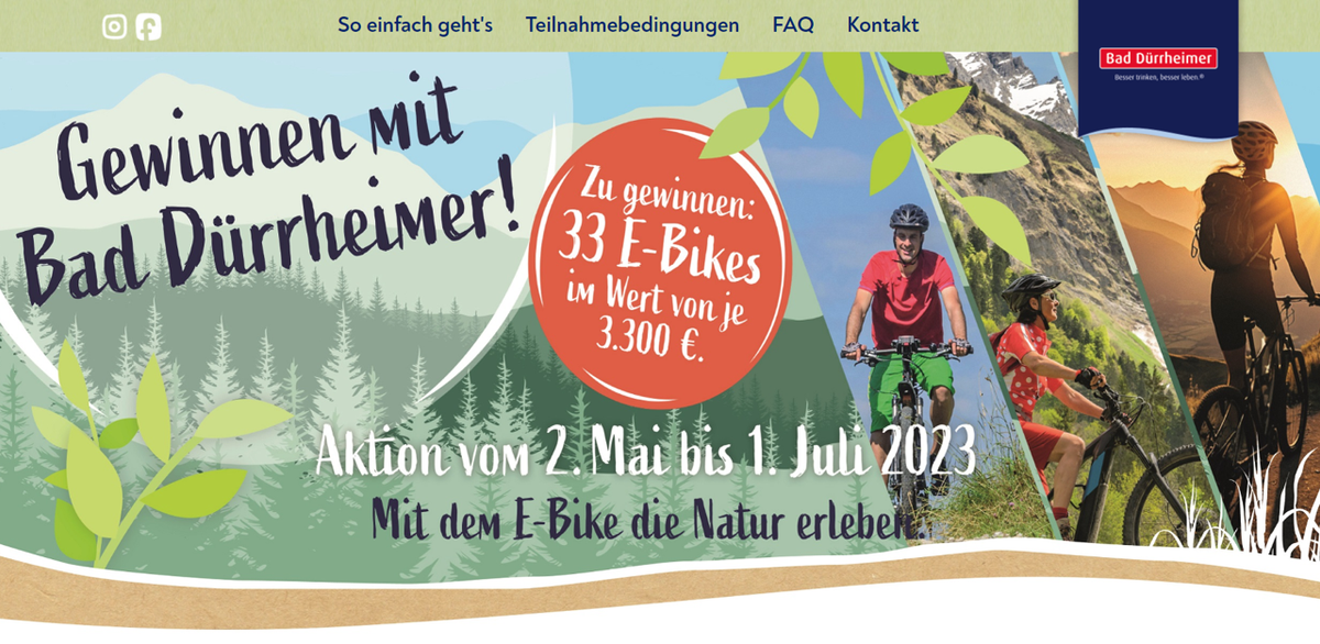 Bad Dürrheimer E-Bike Gewinnspiel