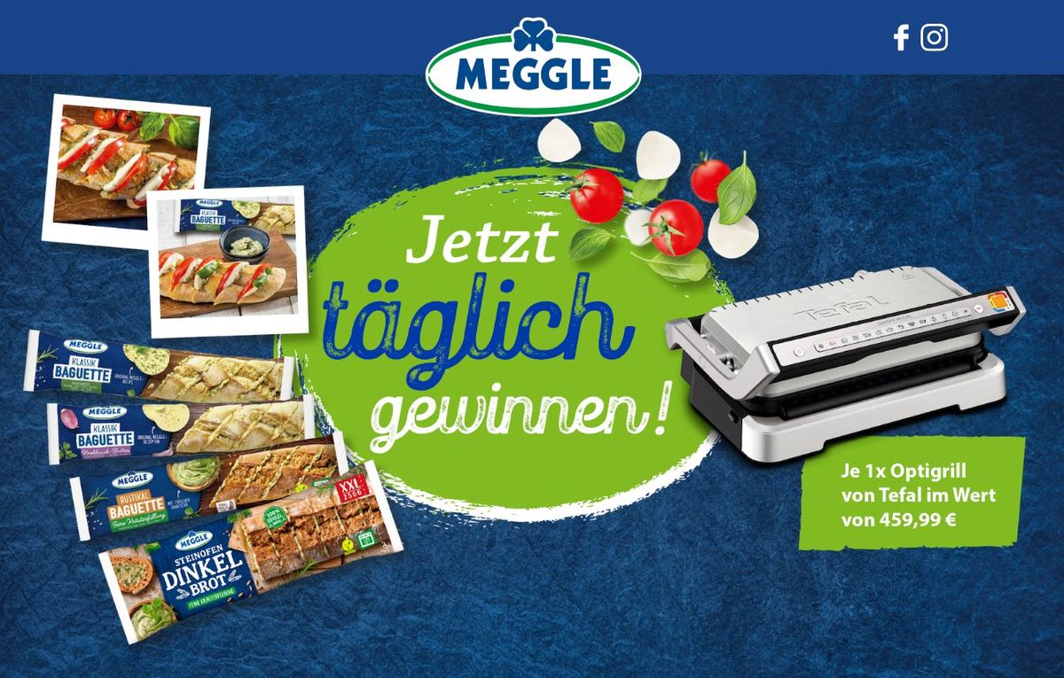 MEGGLE Baguette Gewinnspiel 2024