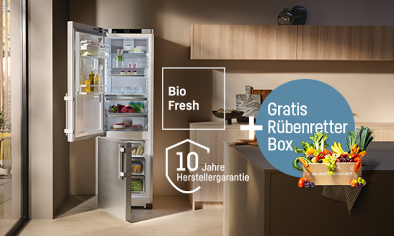 Liebherr — Liebherr Zugabeaktion mit Rübenretter