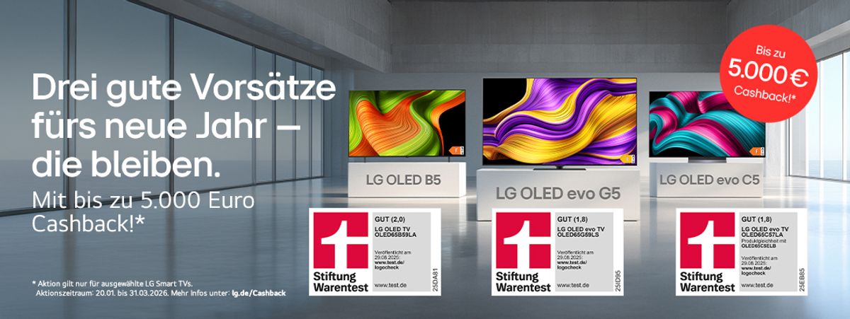 LG Electronics Deutschland GmbH: LG Gute Vorsätze