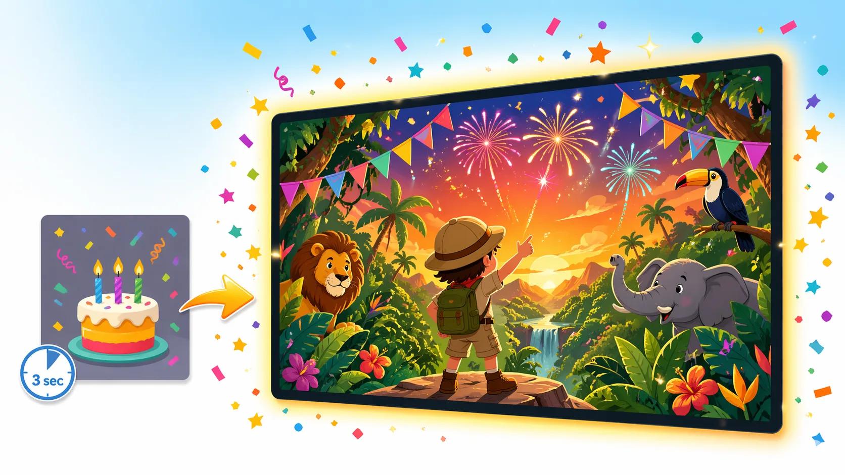 How to Make a Personalized Birthday GIF for Your Child (And What to Do Instead)