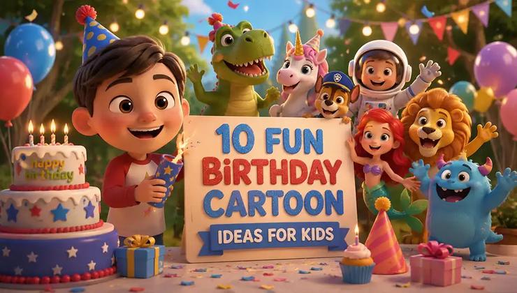 10 Fun Birthday Cartoon Ideas for Kids