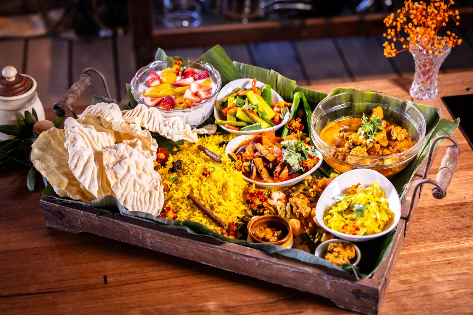 Sarj’s childhood Diwali feast spread