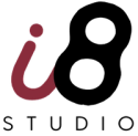 i8 studio logo