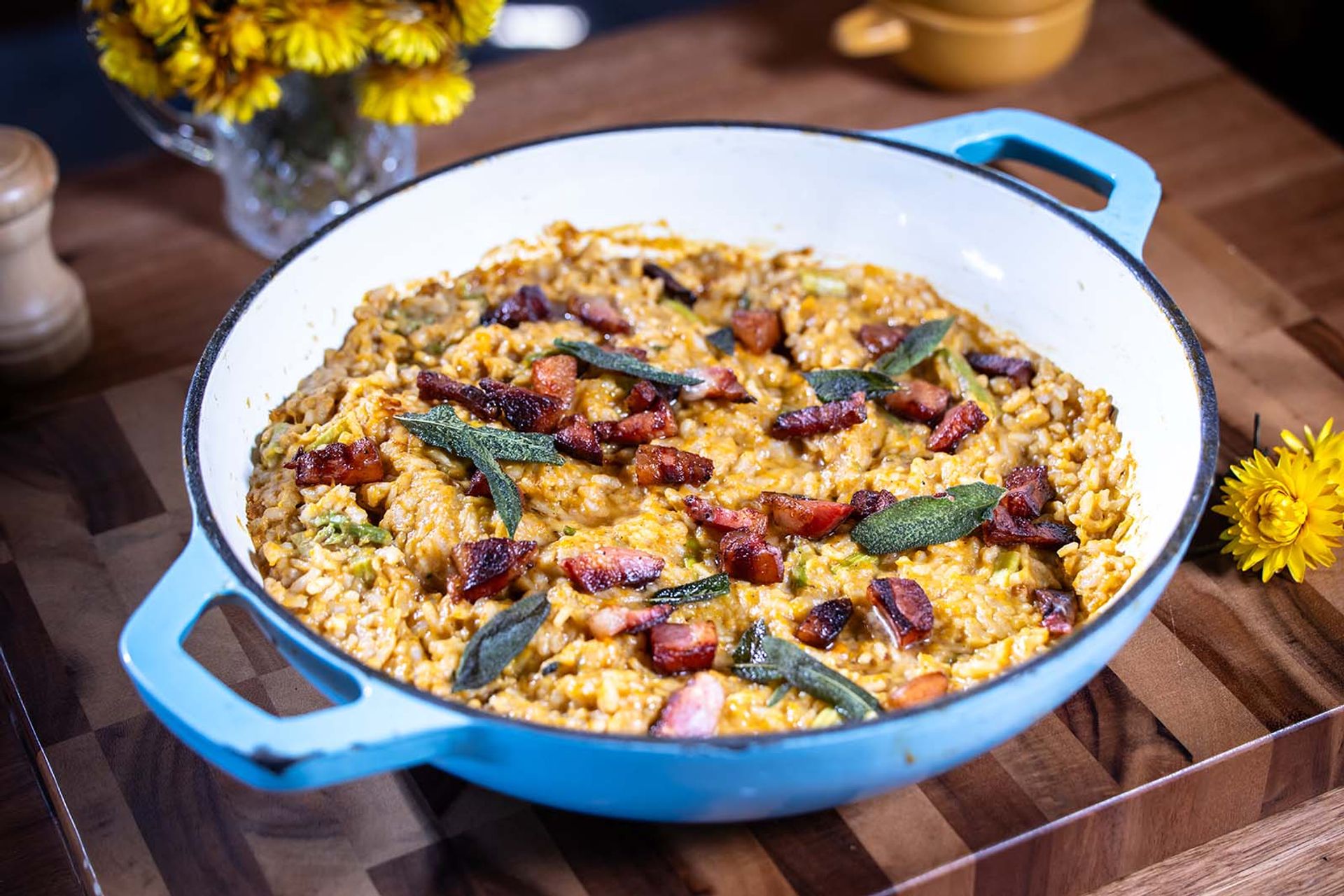 Risotto in a dish