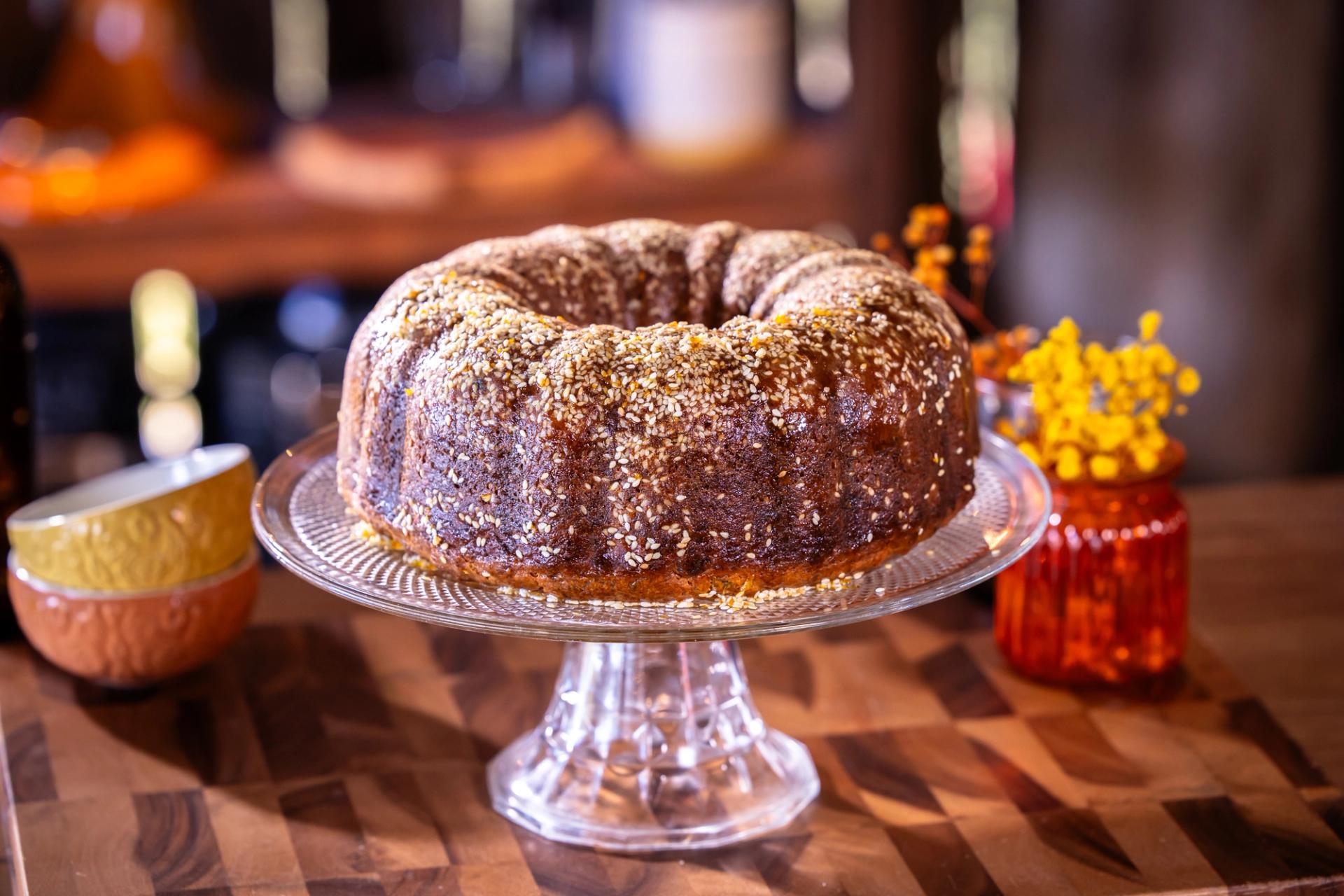 Yiayia’s flaounopita Cypriot cheese cake
