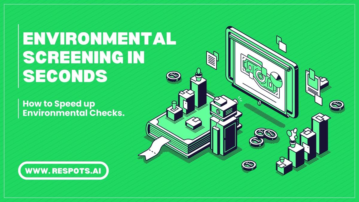 Environmental screening in seconds