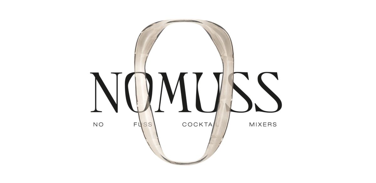 Nomuss logo met grafisch element