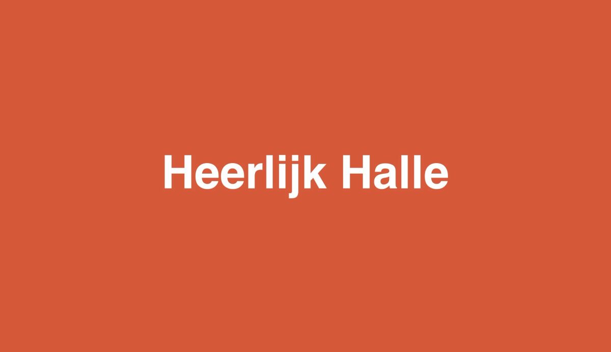 Heerlijk Halle