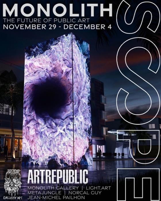 Light Art at SCOPE Art Show - Miami 2022 - 1